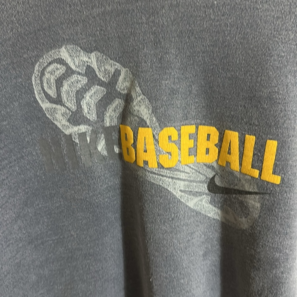 Paramount Brand Nike Gray Baseball Graphic Men's Sweatshirt - Picture 2 of 4